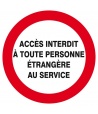 ACCES INTERDIT A TOUTE P....