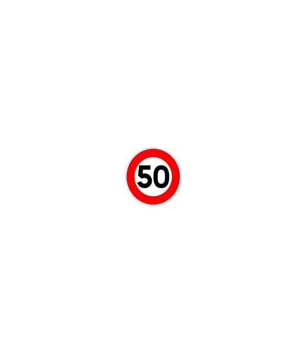 DISQUE 85cm LIMITATION DE VITESSE