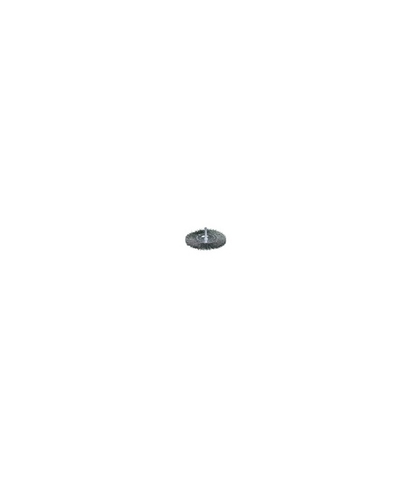 BROSSE CIRCULAIRE SUR TIGE D75 INOX