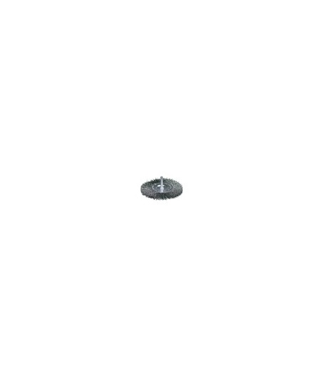 BROSSE CIRCULAIRE SUR TIGE D75 INOX