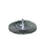BROSSE CIRCULAIRE SUR TIGE D75 INOX