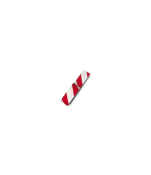 PVC PLASTIFIE ADHESIF DANGER ROUGE/BLANC