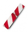 PVC PLASTIFIE ADHESIF DANGER ROUGE/BLANC