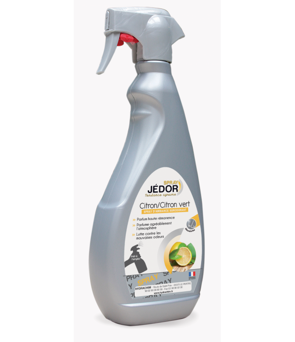 SPRAY D'AMBIANCE SURODORANT  CITRON/CITRON VERT
