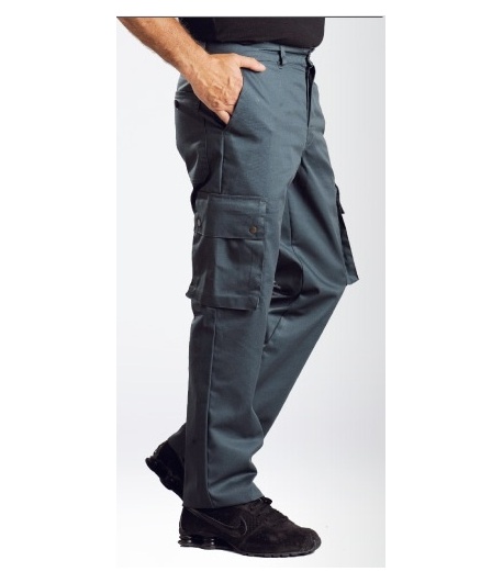 PANTALON 5 POCHES GRIS